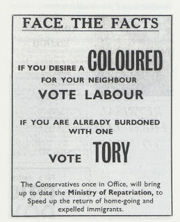 Image result for racist tory leaflet 1960s